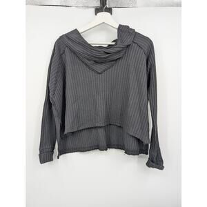 We The Free Wildcat Thermal Long Sleeve Pull Over Women's XS Oversized Fall